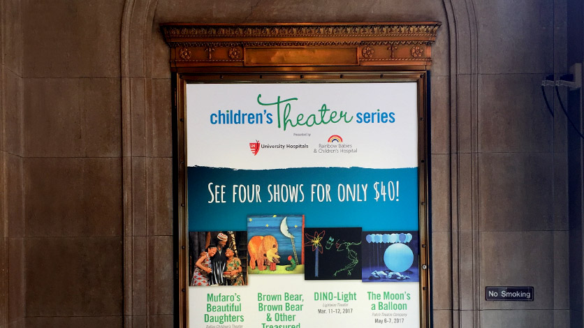 Playhouse Square Children's Theater billboard